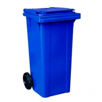 Carrinho Coletor De Lixo Azul 120 Litros - LAR PLASTICOS-29 Cod. 2618739 na Loja do Mecânico