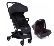 Carrinho com Bebê Conforto Travel System Yupi Preto – Voyage na Amazon