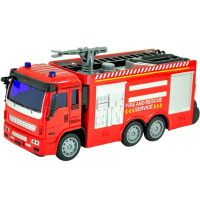 Carrinho Controle Remoto Bombeiro 4 Funções 23cm Recarregável DM Toys na Amazon