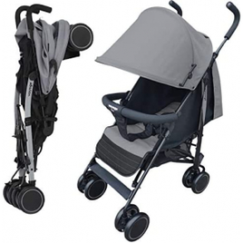 Carrinho de Bebê Umbrella Park Voyage - Cinza na Amazon