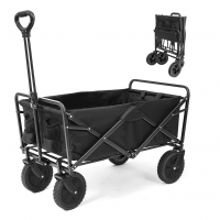 Carrinho De Transporte Dobrável 150kg - Preto, Resistente E Portátil Para Serviço Pesado na Amazon