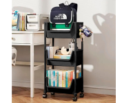 Carrinho Organizador Multiuso 3 Prateleiras com Rodinhas na Amazon