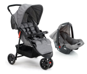Carrinho Passeio e Bebê Conforto TS Delta Pro Mescla na Amazon