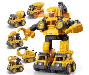 Carrinho Robô 5 Em 1 Monta Desmonta Construbots – Mega Compras na Amazon