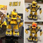 Carrinho Robô 5 Em 1 Monta Desmonta Construbots – Mega Compras na Amazon