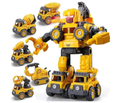 Carrinho Robô 5 Em 1 Monta Desmonta Construbots na Amazon