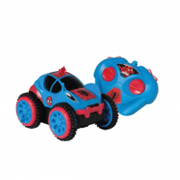 Carro De Controle Remoto Spider Flip, Spiderman, Marvel, 3 Funções, Candide, Azul/Vermelho na Amazon