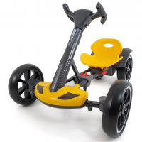 CARRO ELÉTRICO INFANTIL CONECT KART SUPORTA 70KG (Amarelo) na Amazon