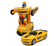 Carro Vira Robo com Som e Luz na Amazon