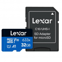Cartão De Memória Lexar High-Performance 633x Micro SD 32GB C10 na Amazon