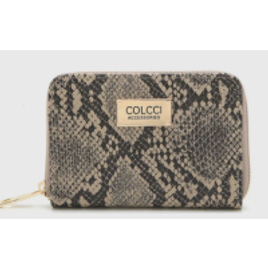 Carteira Colcci Snake Bege na Dafiti