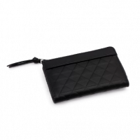 Carteira Envelope Com Textura Embossed Preto na Lojas Renner