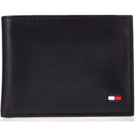 Carteira Masculina de Couro Tommy Hilfiger na Amazon