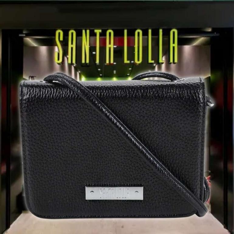 Carteira Santa Lolla Com Alça Transversal Metalizada Feminina na Magazine Luiza