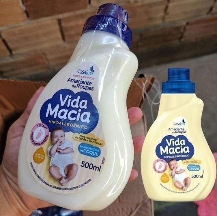 Casa Km Amaciante Vida Macia Glicerina & Camomila 500Ml na Amazon