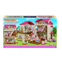 Casa Telhado Vermelho Com Luzes E Sotão Secreto na Amazon