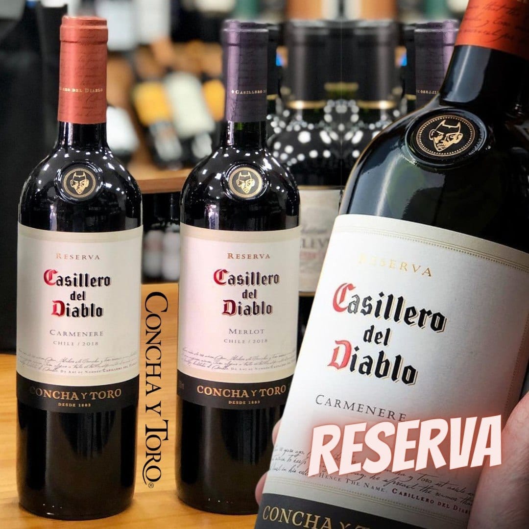Casillero del Diablo Vinho Chileno Casillero Del Diablo Carmenere 750Ml na Amazon