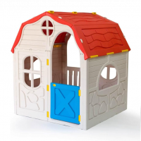 Casinha Portátil Kids Playhouse, Cosco, Bege E Vermelha na Amazon