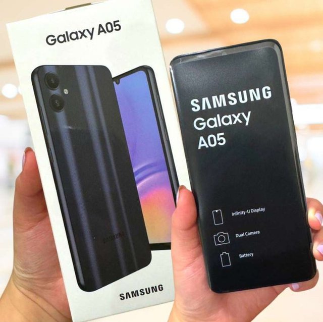 Celular Samsung Galaxy A05 128GB 4GB RAM | Tela de 6.7″ | Preto na Samsung