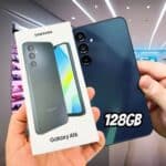 Celular Samsung Galaxy A16, 128GB + 4GB RAM, Câmera de até 50MP, Tela 6.7″, NFC, IP54, Bateria 5000 mAh na Amazon