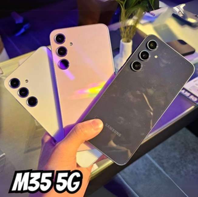 Celular Samsung Galaxy M35 5G, Câmera Tripla até 50MP, Selfie 50MP, Tela Super AMOLED + 6.6 120Hz, 256GB, 8GB RAM na Magazine Luiza