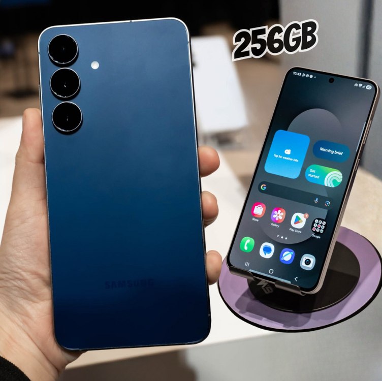 Celular Samsung Galaxy S25 FE 5G, 256GB, 8GB, Câmera Tripla – Azul Marinho na Amazon