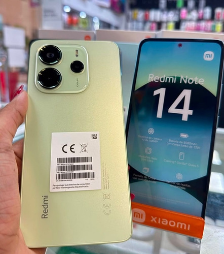 Celular Xiaomi Redmi Note 14 4G 6/128gb Versão Global Original na Shopee