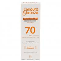 Cenoura E Bronze Protetor Solar Facial Fps70 - 50 G na Amazon