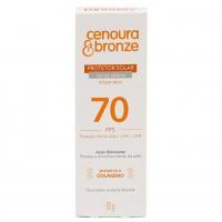 Cenoura E Bronze Protetor Solar Facial Fps70 - 50 G na Amazon