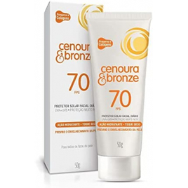 Cenoura e Bronze Protetor Solar Facial Fps70 - 50g na Amazon