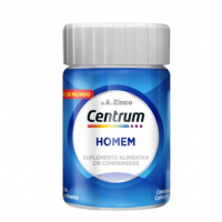 Centrum Gender Homem Multivitaminico A-Zinco Com Vitaminas & Minerais 30 Comprimidos na Pague Menos