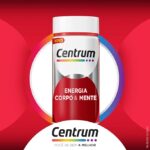 Centrum Suplemento Multivitamínico Energia Corpo e Mente, com Cafeína, Vitamina B12, Vitamina B6 e Magnésio, 60 Cápsulas na Amazon