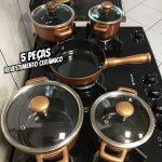 Ceraflame Conjunto Panelas de Cerâmica Duo Smart 5 Peças Cobre na Amazon