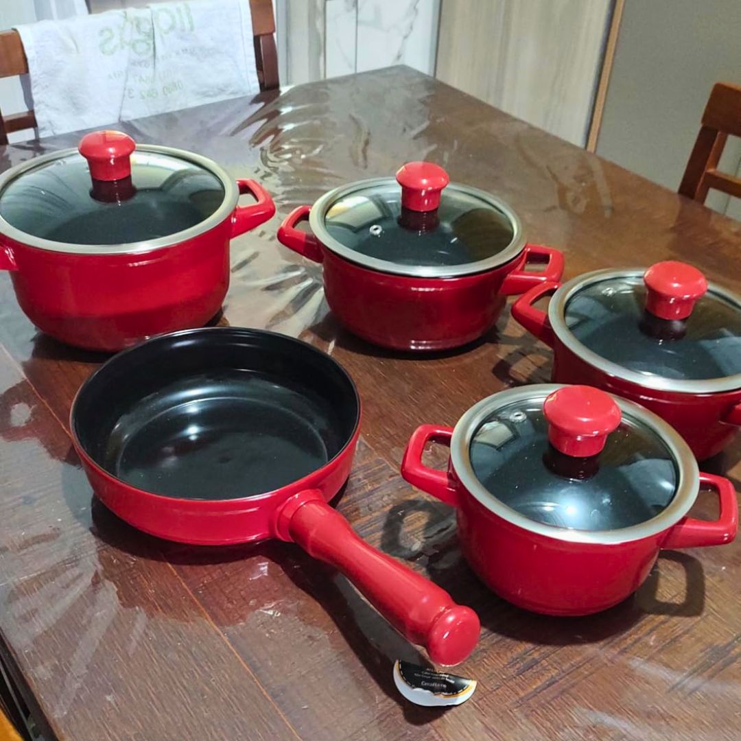 Ceraflame Conjunto Panelas de Cerâmica Duo Smart 5 Peças Pomodoro na Amazon