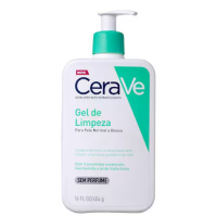 CeraVe Foaming Cleanser - Gel De Limpeza Facial 454g na Casas Bahia