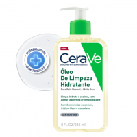 CeraVe, Óleo De Limpeza Hidratante, Com Triglicerídeo E Esqualeno 236ml na Amazon