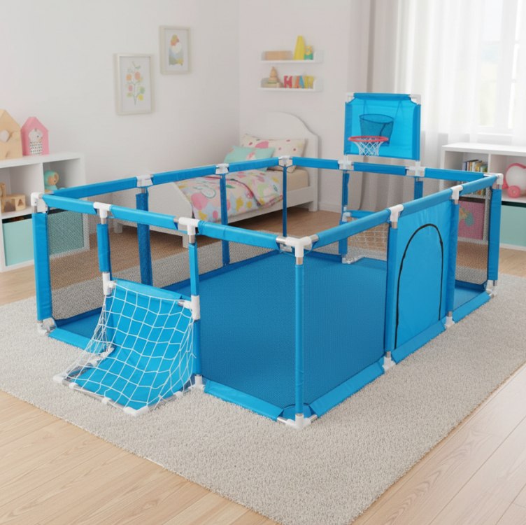 Cercado Grande Infantil Chiqueirinho Portátil Para Bebê Criança (Azul) na Amazon