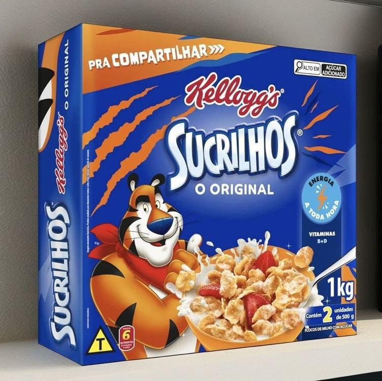 Cereal Sucrilhos® Original Kellogg’s® 1kg na Amazon