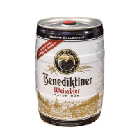 Cerveja Benediktiner Weissbier Barril 5l na Sam's Club