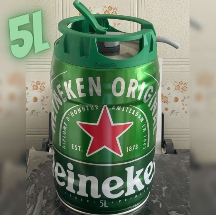 Cerveja Heineken Keg Barril – 5 Litros na Casas Bahia