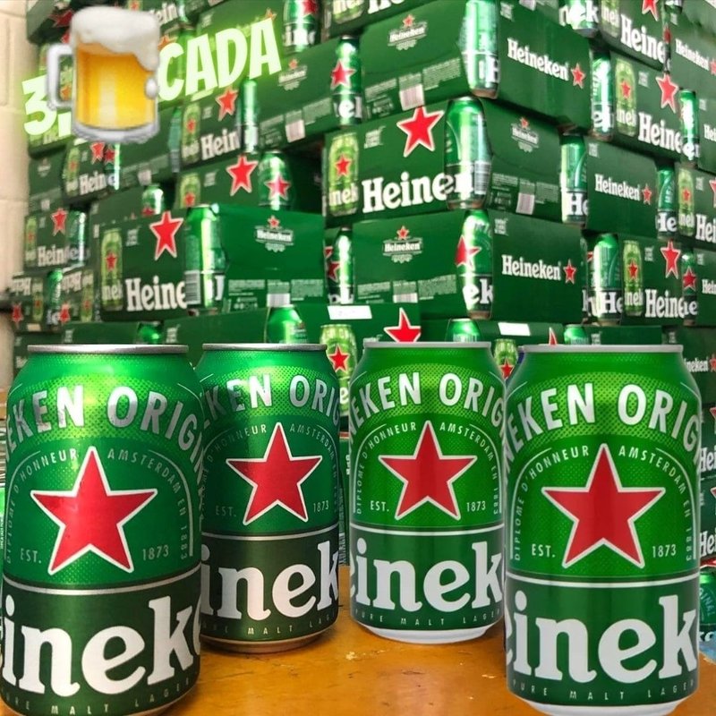Cerveja Heineken Lata 269ml – Pack com 8 Unidades na Amazon