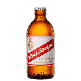 Cerveja Jamaicana Red Stripe Lager Garrafa 330ml na Empório da Cerveja