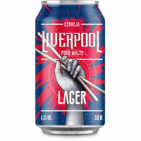 Cerveja LIVERPOOL Lager Puro Malte 350ml na Angeloni Supermercado