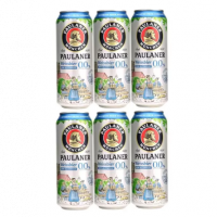 Cerveja Paulaner Weiss Zero Álcool Lata 500ml (6 Unidades) - Marketplace na Magazine Luiza