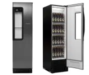 Cervejeira 324 L, Vertical Beer Maxx –  Inox/Preto – Metalfrio na Amazon