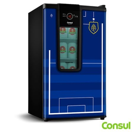 Cervejeira Consul Torcida Edição Limitada de 82 Litros Frost Free Azul - CZF12AZ 220v na Fastshop