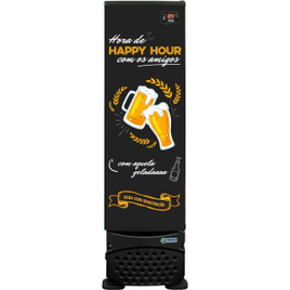 Cervejeira Expositor Imbera Happy Hour Exclusive 230L Porta Window - CCV144 na Casas Bahia