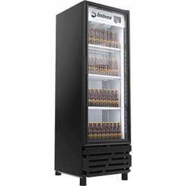Cervejeira Imbera Vertical Porta de Vidro 540 Litros Preto 127V - 110V na Casas Bahia