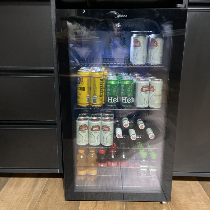 Cervejeira Midea Flex Vertical 96L Frost Free – 1 Porta na Magazine Luiza