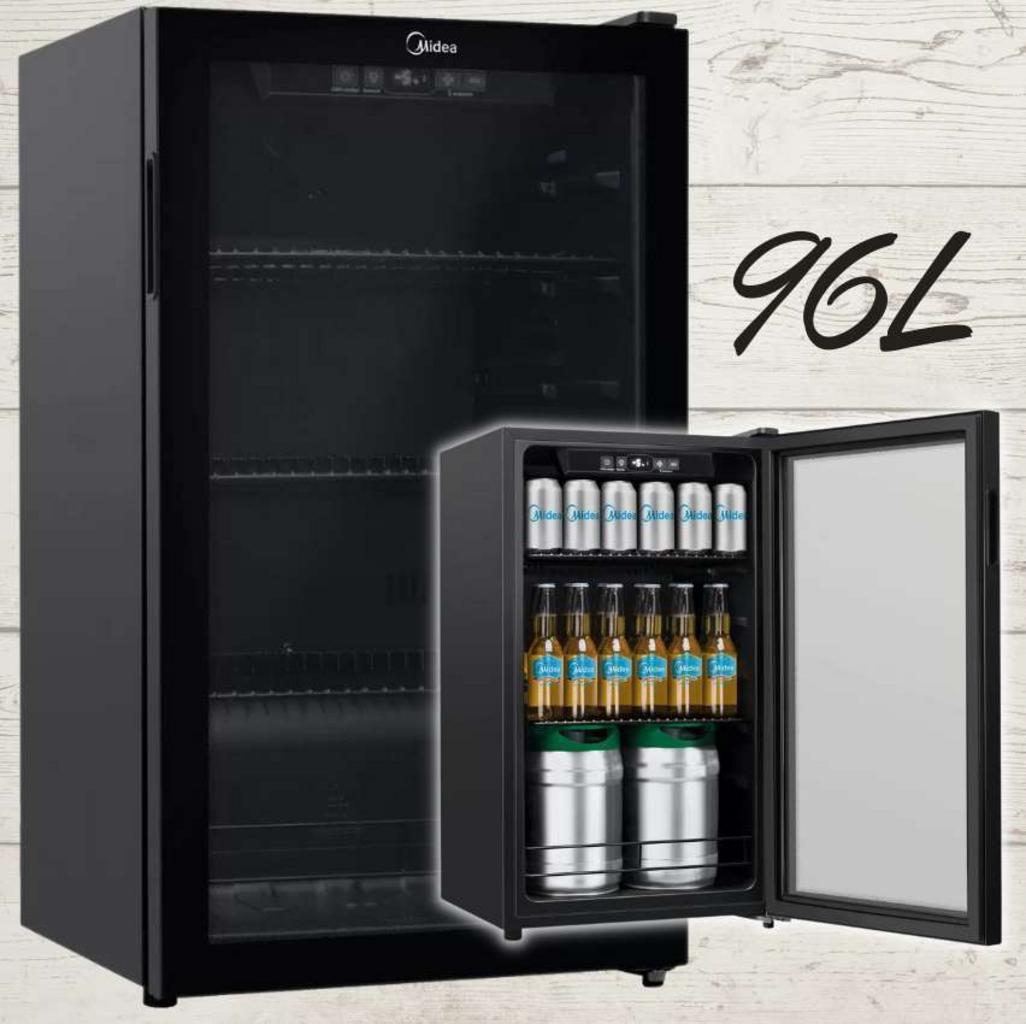 Cervejeira Midea Flex Vertical 96L Frost Free – 1 Porta na Magazine Luiza